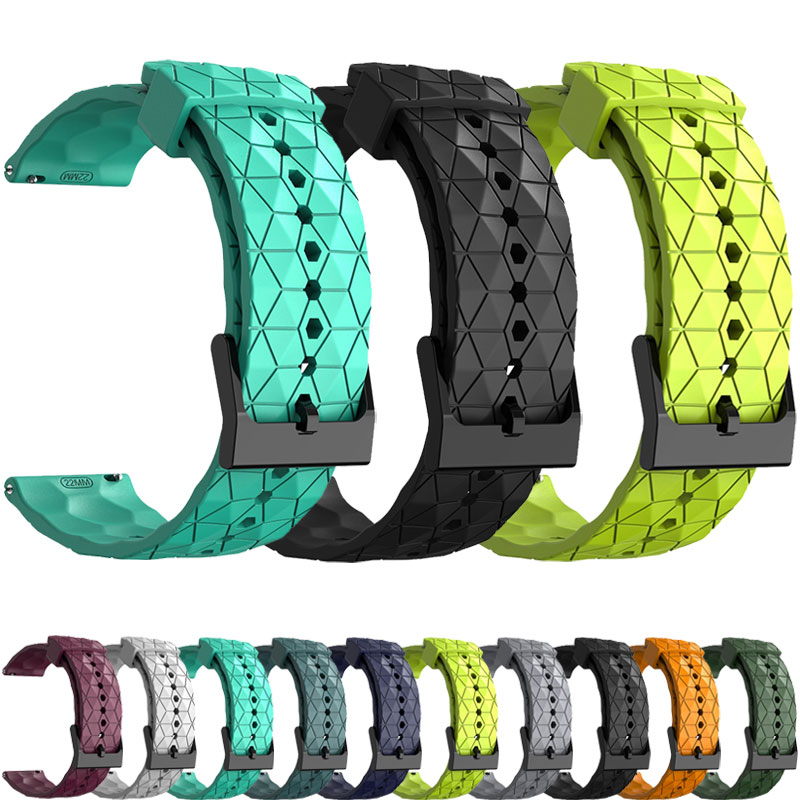 Men'S Accessories Hand Bands - 20mm 22mm Spor Silikon Kordonlu Saat