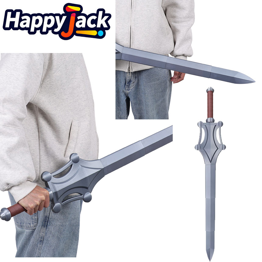 Men Accessories In Silver - Fantasia He Cosplay Gümüş Plastik Bıçak