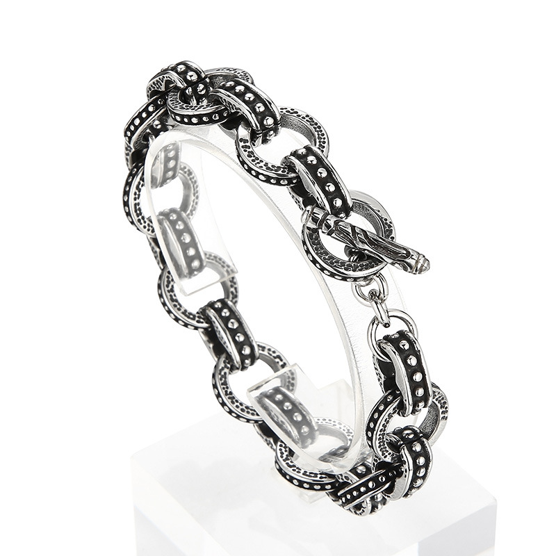 Men'S Accessories Hand Bands - Erkekler için 13mm Punk Retro bisiklet