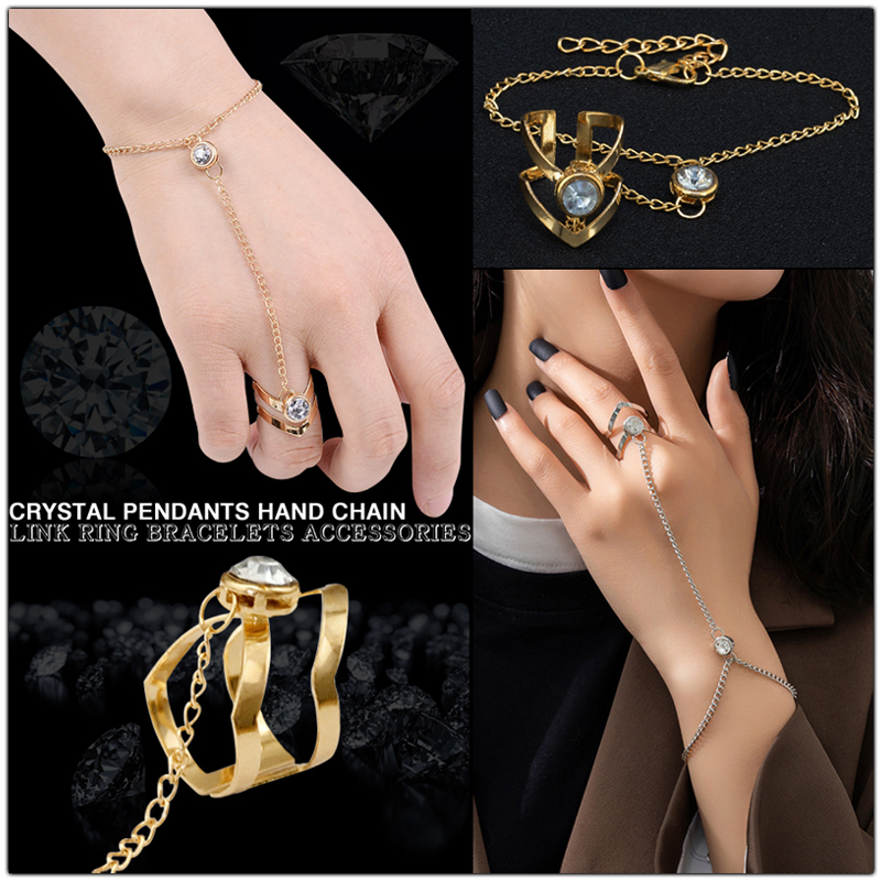 Men'S Accessories Hand Bands - Geometrik Hollow Aşk Kalp Tek Parmak