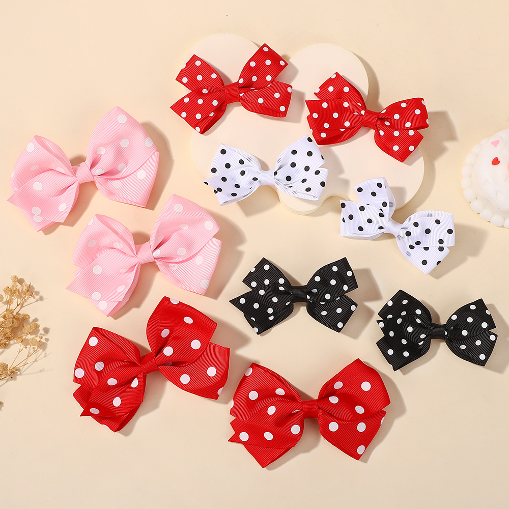 Tie Clip Set - 20 adet rastgele renk bebek kız