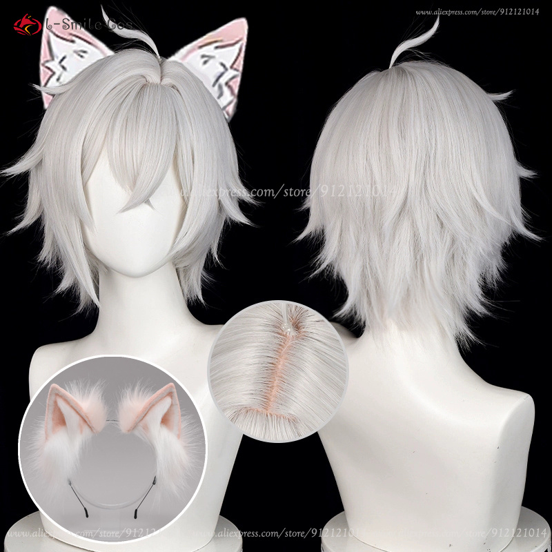 Men Accessories In Silver - ZZZ Seth Lowell Cosplay Peruk 30