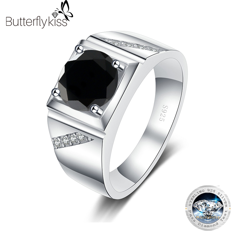 Men'S Accessories Hand Bands - Butterflykiss Klasik 925 Ayar Gümüş Mozanit