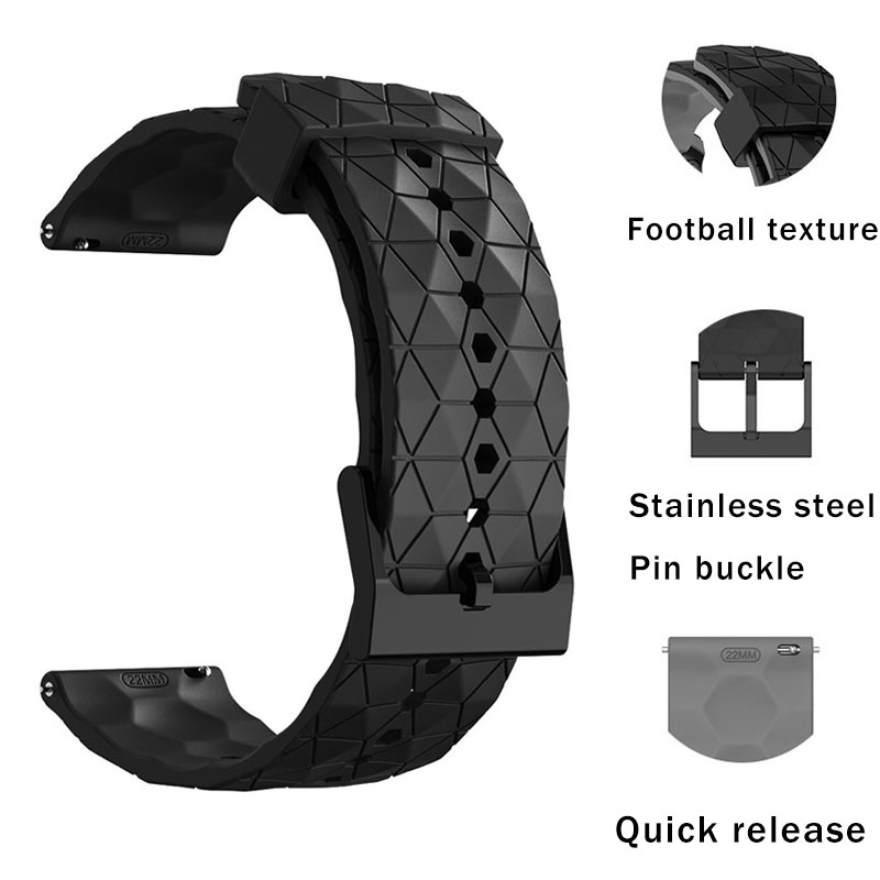 20mm 22mm Spor Silikon Kordonl - Men'S Accessories Hand Bands incelemesi ve fiyatı