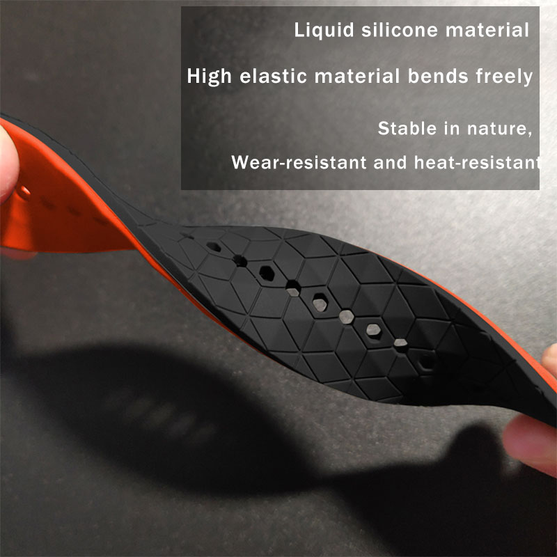 20mm 22mm Spor Silikon Kordonl - Men'S Accessories Hand Bands incelemesi ve fiyatı