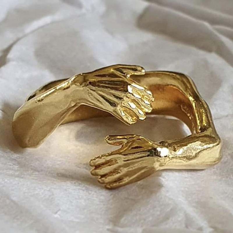 Vintage aşk sarılma elleri açı - Men'S Accessories Hand Bands incelemesi ve fiyatı