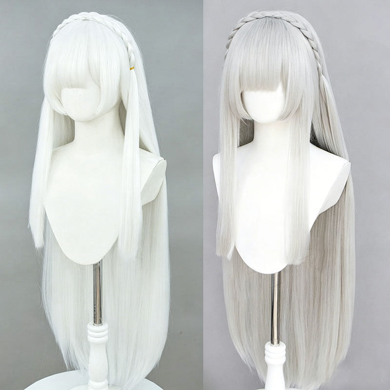 Anime Re: Zero Emilia Cosplay  - Men Accessories In Silver incelemesi ve fiyatı