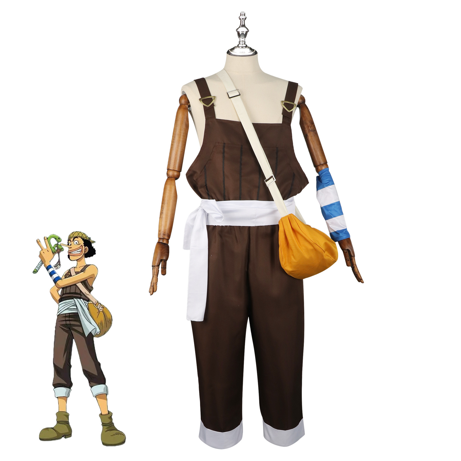 Anime UUsopp Cosplay Kostüm Ka - Men'S Suit Accessories incelemesi ve fiyatı