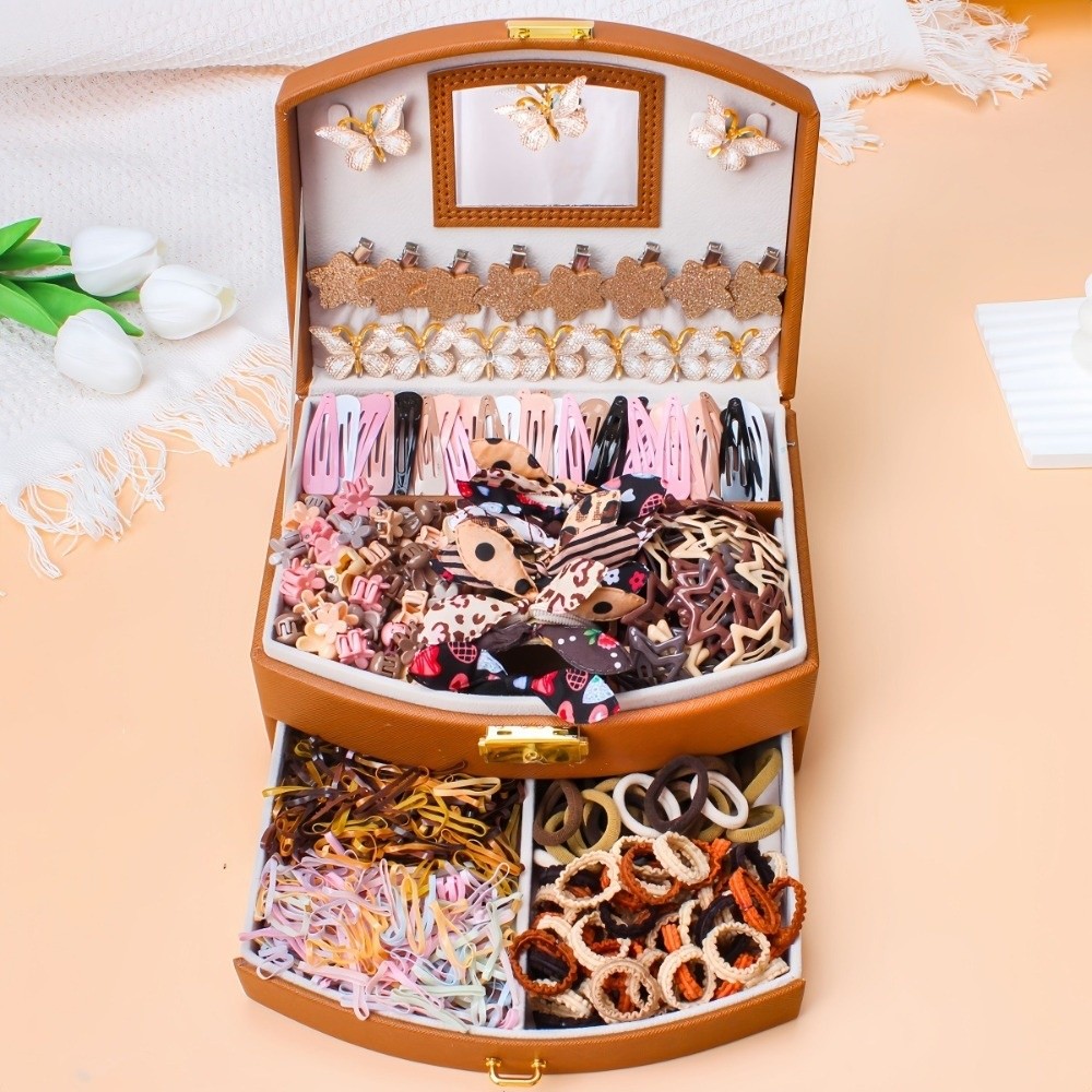 Yeni elastik kızlar saç aksesu - Tie Clip Set incelemesi ve fiyatı
