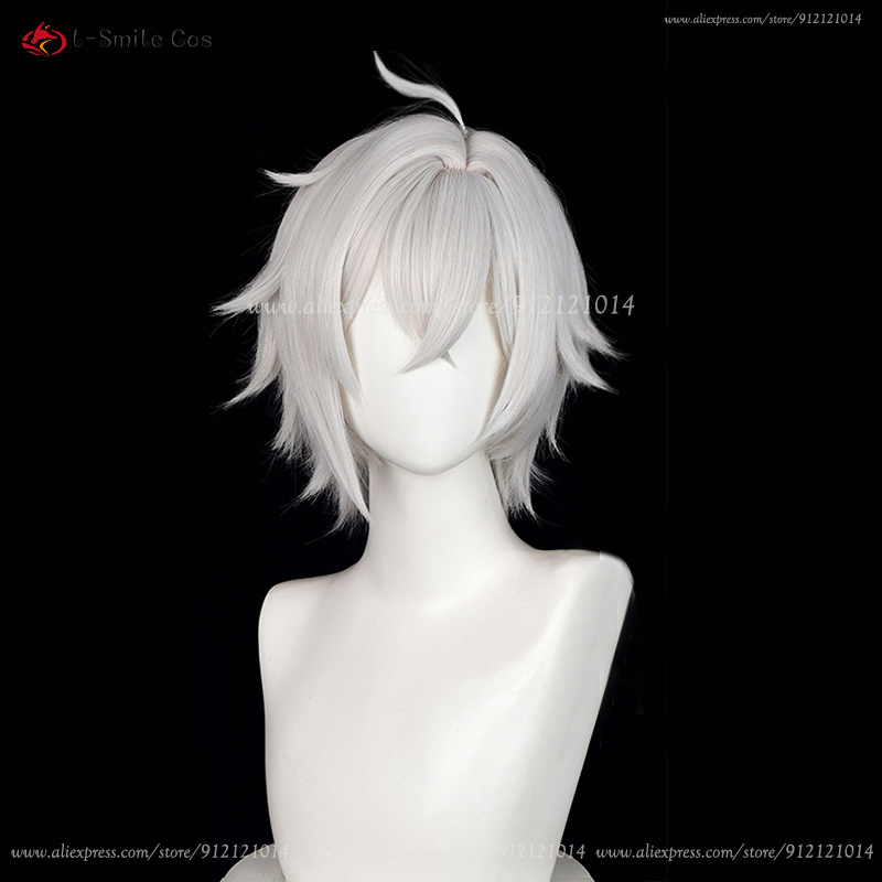 ZZZ Seth Lowell Cosplay Peruk  - Men Accessories In Silver incelemesi ve fiyatı