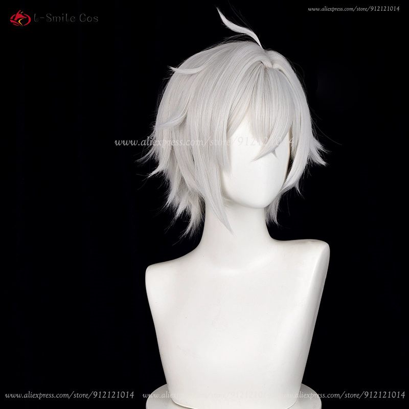 ZZZ Seth Lowell Cosplay Peruk  - Men Accessories In Silver incelemesi ve fiyatı