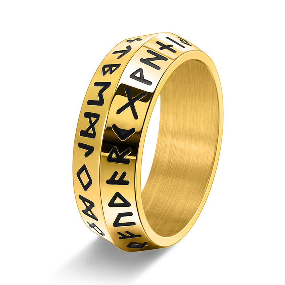 Çift Eğimli Kenar Viking Yüzük - Men'S Accessories Hand Bands incelemesi ve fiyatı