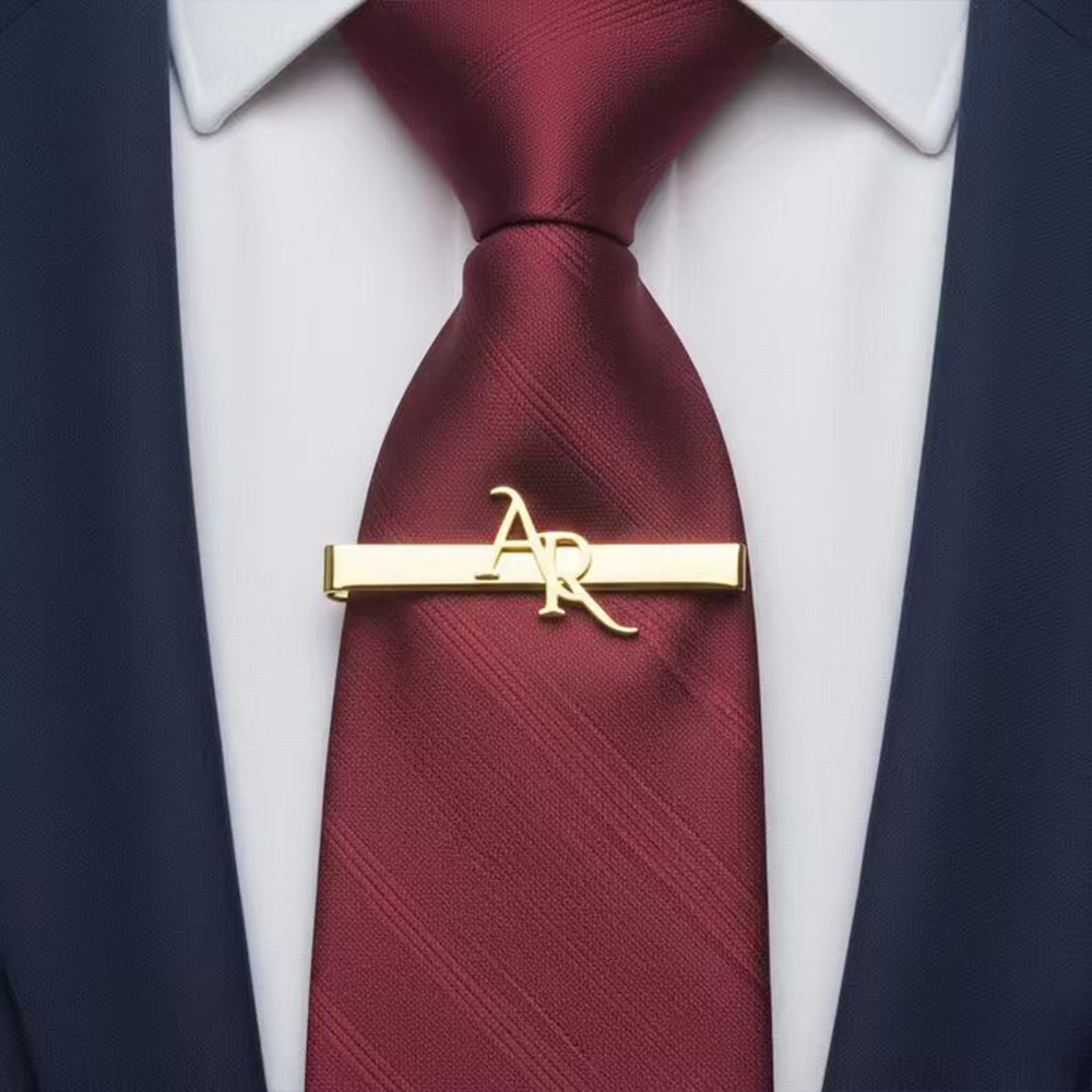 Kişiselleştirilmiş Baş Harfli  - Tie Clip Set incelemesi ve fiyatı