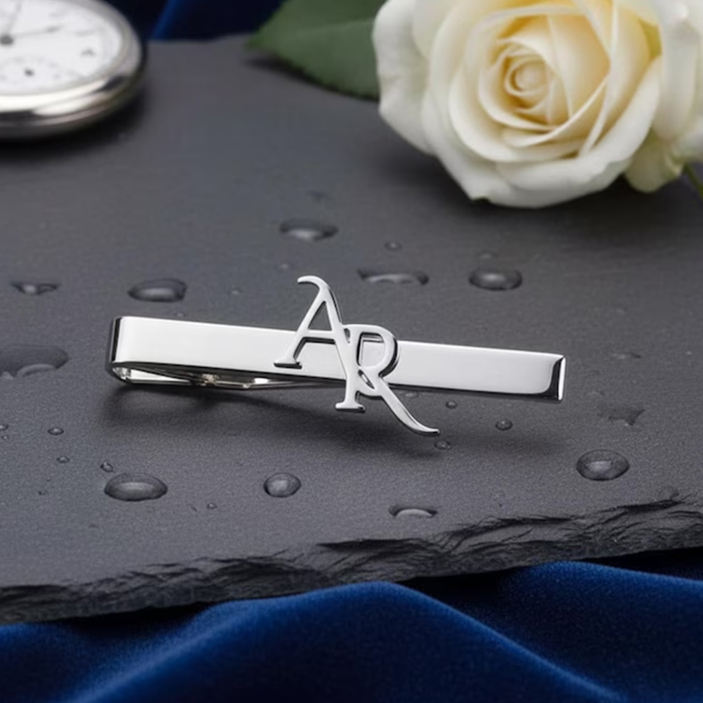 Kişiselleştirilmiş Baş Harfli  - Tie Clip Set incelemesi ve fiyatı