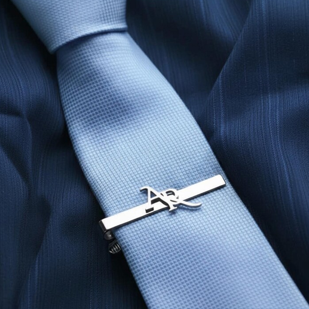 Kişiselleştirilmiş Baş Harfli  - Tie Clip Set incelemesi ve fiyatı