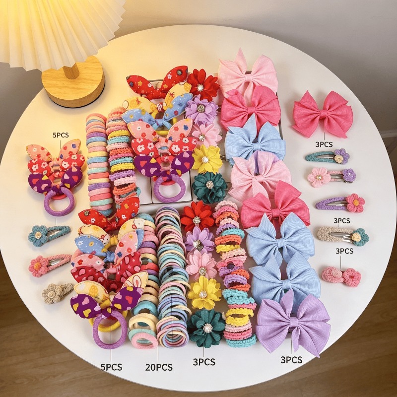 73 Parça Yeni Kumaş Kız Çocuk  - Tie Clip Set incelemesi ve fiyatı