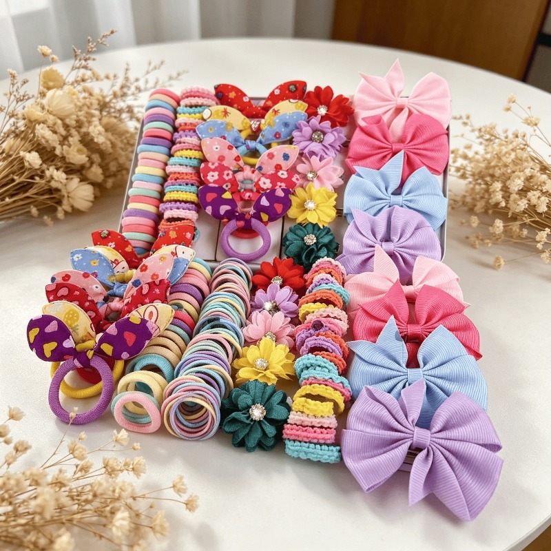73 Parça Yeni Kumaş Kız Çocuk  - Tie Clip Set incelemesi ve fiyatı